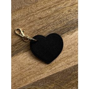 Kulcstartó - szív - EGYEDI SZÖVEGŰ